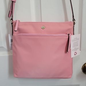 Kate Spade Jae Flat Crossbody Bag -  Purse - Pink - Bright Car